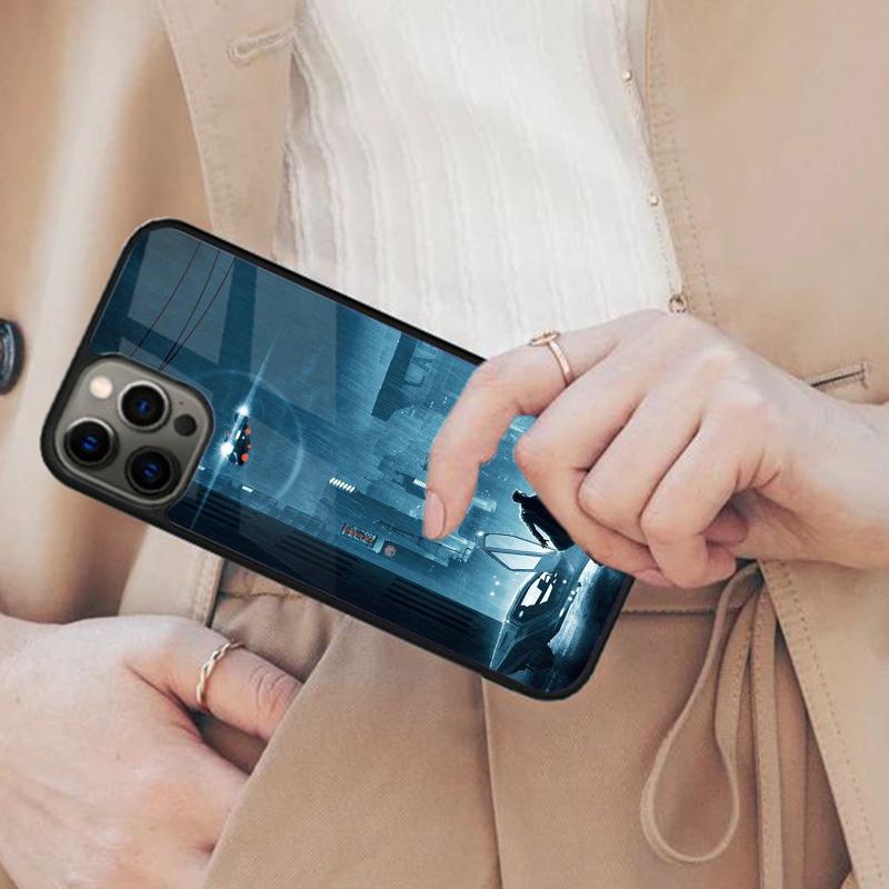 Магнитный чехол для телефона Blade Runner 2049 для iPhone 17 Air 16 16e 14 13 12 11 Pro Max 15 Plus Беспроводная зарядка с чехлом MagSafe