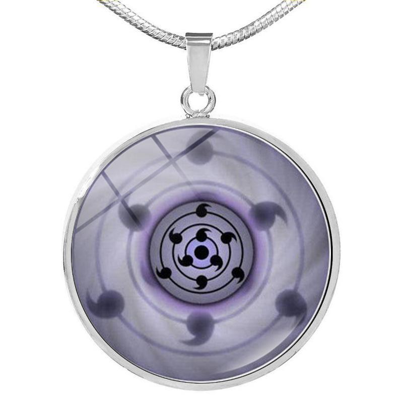 Официальный брелок с драгоценными камнями Naruto Hexagram Metal Keychain Accessories Anime Peripheral Jewelry