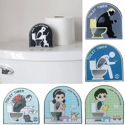 Таймер для туалета, 5 минут, печатный, многоцелевой, точный, чувствительная декомпрессия, забавный подарок, таймер для ванной комнаты, песочные часы, домашнее использование