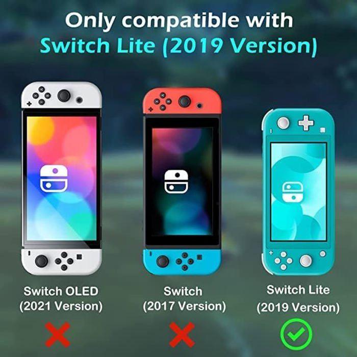 Защитный чехол - CEDER - Совместим с Nintendo Switch Lite - Противоударный - Закаленное стекло - Animal Crossing