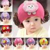 Милый Кролик Животное Детский Девочки Мальчики Шерстяная Пряжа Вязаный Парик Шапка Шапочка Бини
