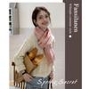Warm Cashmere Scarf Long Lady Shawl Wraps Luxury Plaid Scarf  Winter