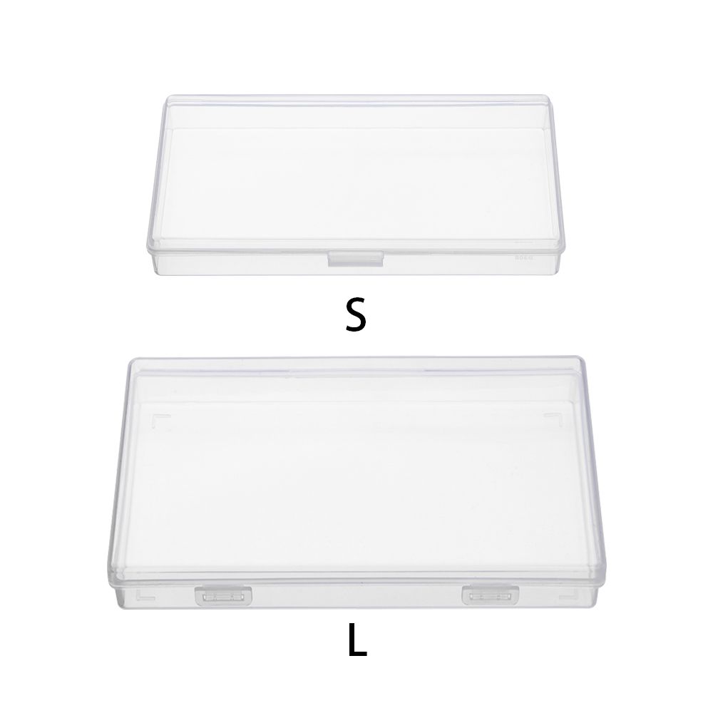 Large & Medium Desk Storage Box School Supplies Storage Box Pencil Box Desktop Organizer Plastic