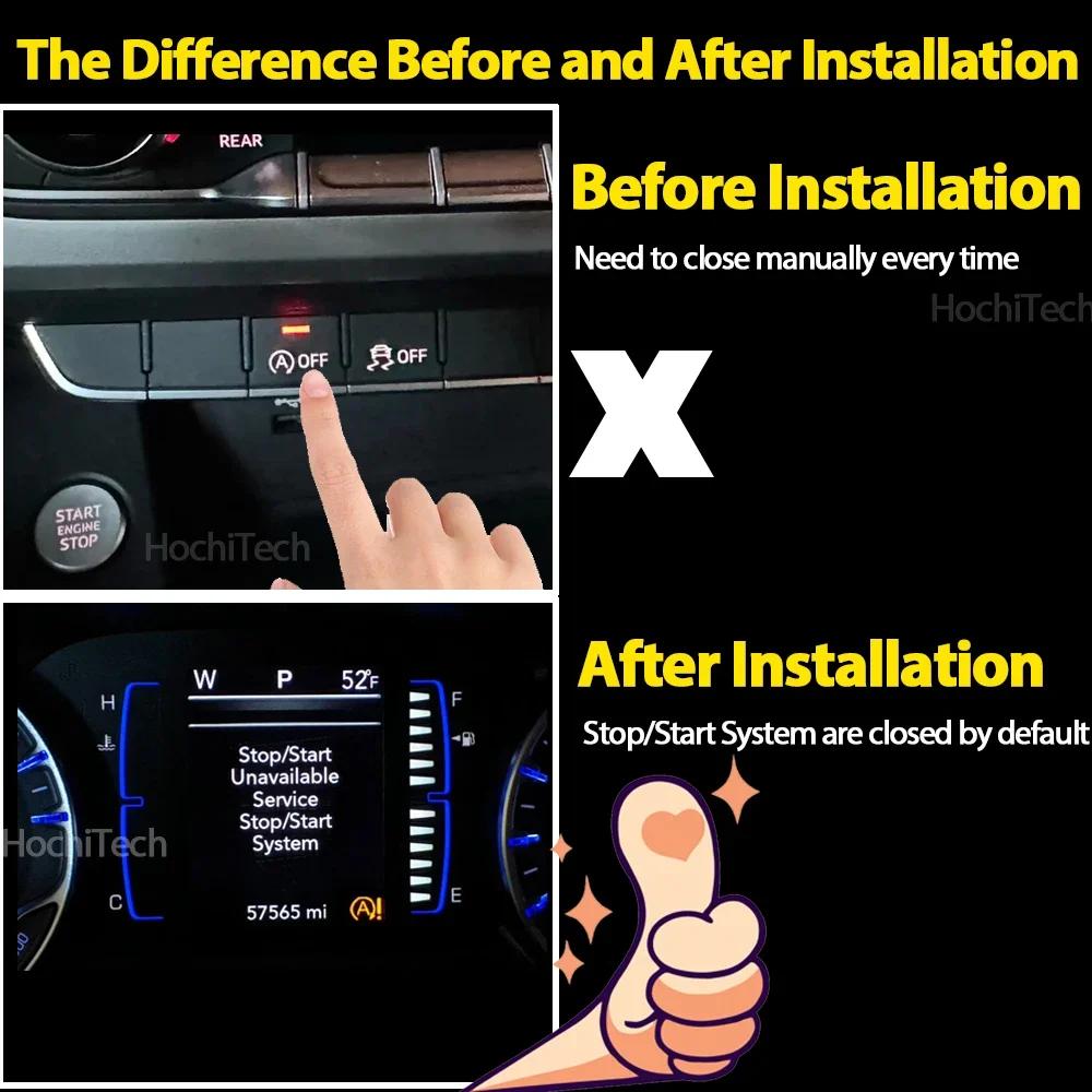 Automatic Stop Start Engine System Off Device Control Sensor Plug Stop Cancel for Subaru XV Crosstrek GT 2018-2025