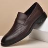 Мужские туфли из натуральной кожи, мягкие нескользящие резиновые мокасины, люксовые брендовые мужские повседневные плоские дышащие деловые туфли, классические мокасины