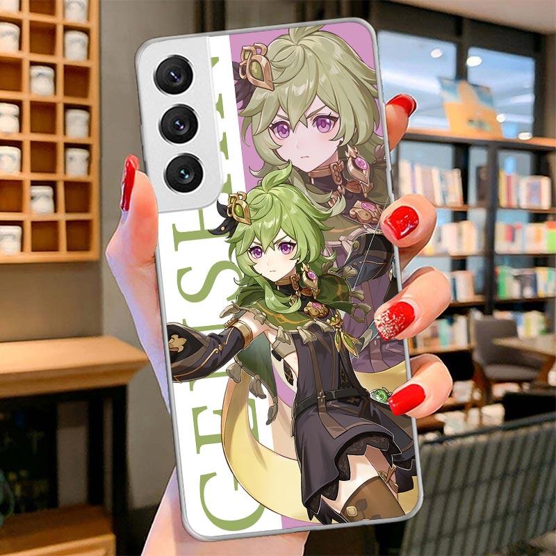 Genshin Impact Anime Cover Phone Case For Samsung Galaxy S26 S25 Edge S24 Ultra S23 S22 Plus S21 S20 FE Soft Fundas Shell Galaxy
