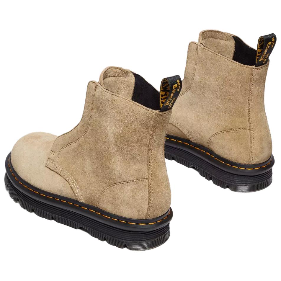 Dr. Martens Zebzag Comfortable Minimalist Ankle Boots Unisex Ankle Boots Brown 42246200