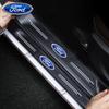 Автомобильная наклейка Ford 4 шт. Автомобильная полоса на порог из углеродного волокна Защитная накладка на порог автомобиля Для Ford Focus 2 3 4 Mondeo Fiesta ecosport Kuga