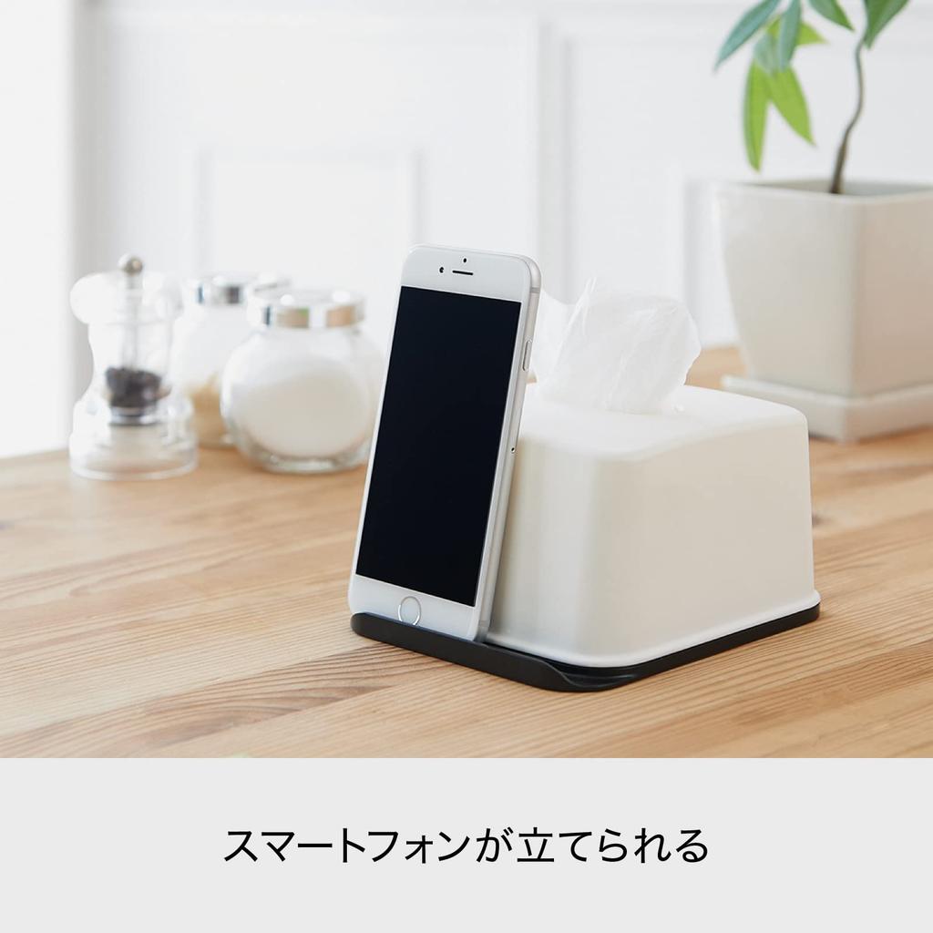 Чехол для салфеток Половина коробки салфеток Белый Сделано в Японии Like-it RP-04