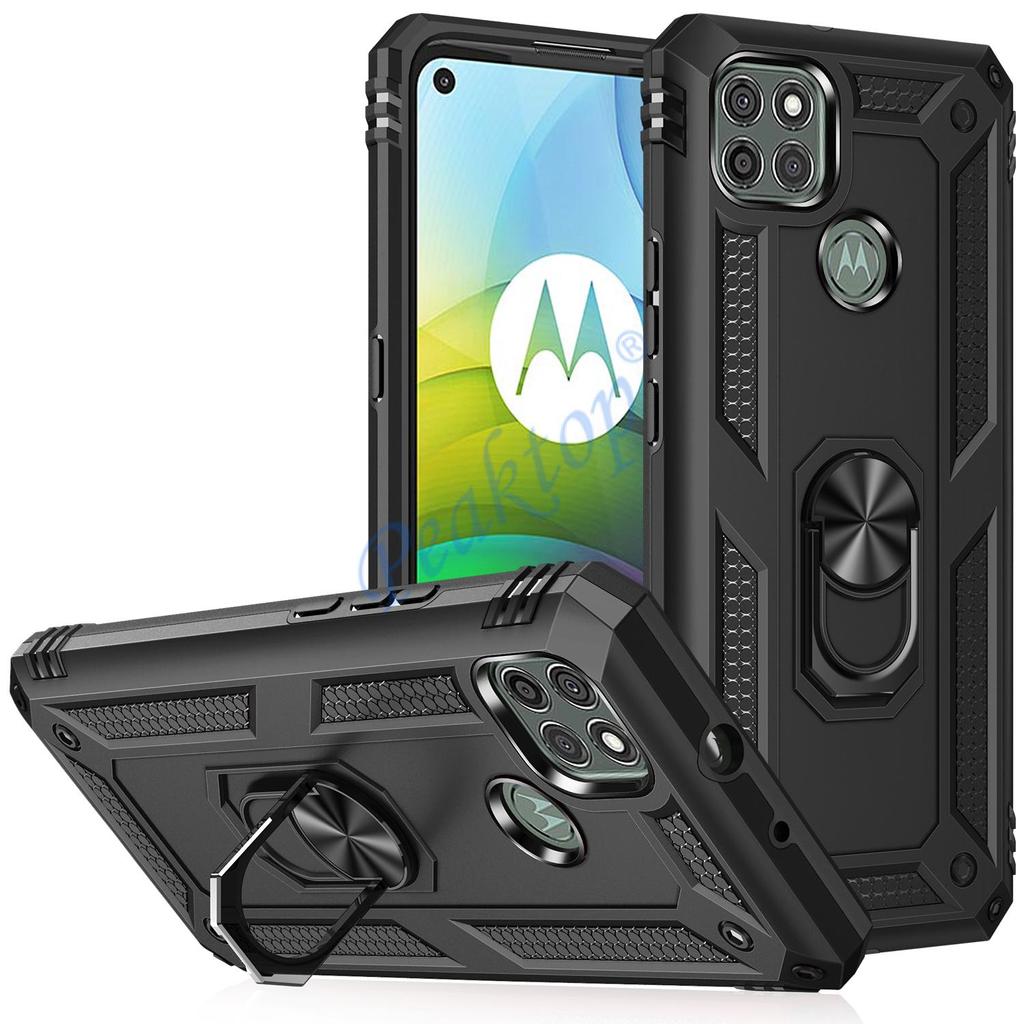 Для Moto G9 Power Case для телефона Moto G 9 Power Case Противоударный Броня Прочный Военный защитный автомобильный держатель Магнитная крышка