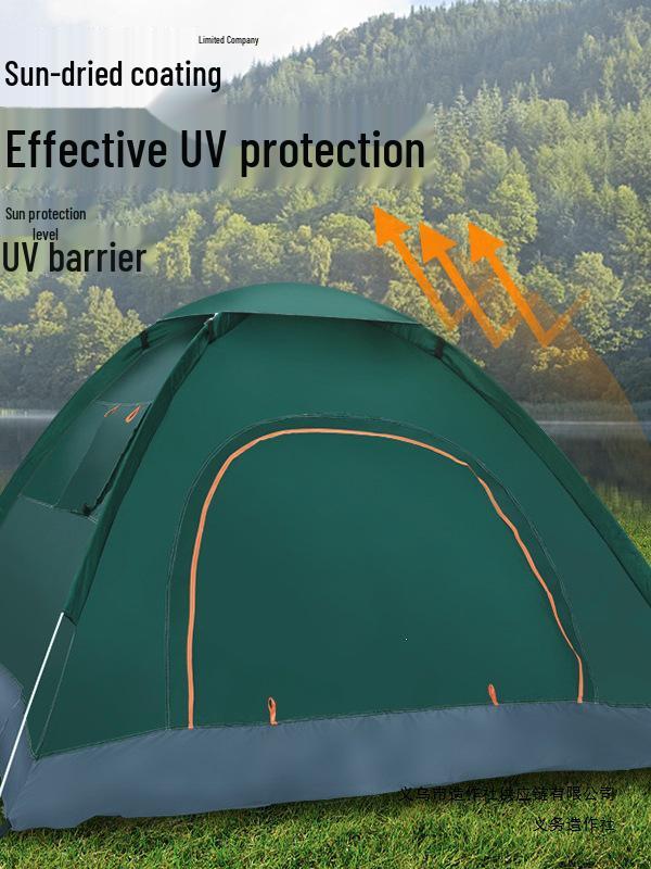 Sun & Insect Protection Tent: Fully Automatic for 2-4 People, Indoor/Outdoor, Adult & Child Friendly