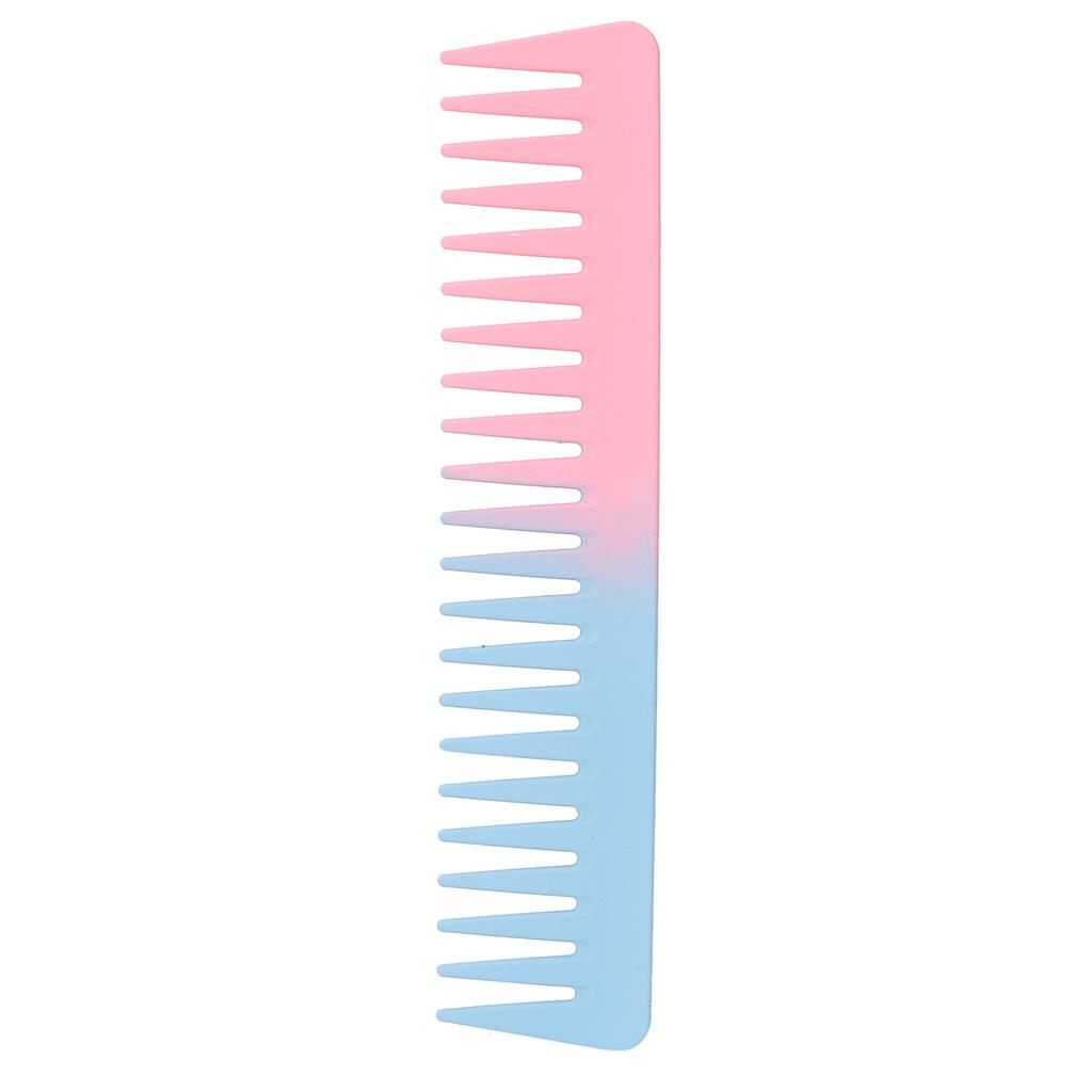 Wide Tooth Comb No Handle Hair Detangling Detangler Styling Shampoo Comb for Curly Hair Wet Dry Hair