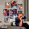 Hero Academia todoroki shouto Винтажные постеры Липкие печатные издания Постеры Художественные работы Постеры Наклейки на стену