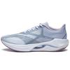 Li Ning Super Light 20 Универсальные Износостойкие Дышащие Низкие Беговые Кроссовки Женские Серый Синий ARBT002-3