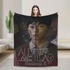 All Of Us Are Dead Flannel Blanket Spring  Soft Throw Blanket for Girls Boys Living Room Funny Bedspread Sofa Bed Cover