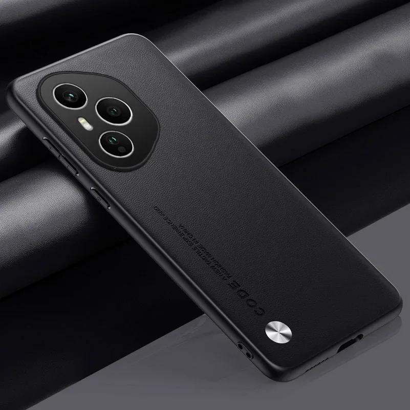 Для Honor 400 Pro чехол простой PU кожаный силиконовый TPU рамка защитный чехол для Honor 400 Lite 400Pro Power GTpro ударопрочный жесткий бампер