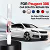 Для Peugeot 308 SW GT 2007-2025 T7 T9 P5 Ремонтный маркер-подкраска Удаление царапин Сделай сам Автоаксессуары Черный Белый Зеленый Синий