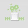 Rooms Decor Fluorescent Luminous Wall Sticker Light Switch Sticker Switch Outlet On-off Sticker