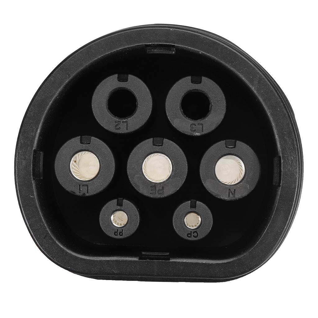 110 В/220 В Автомобильное портативное зарядное устройство для электромобилей ЖК-дисплей Зарядный кабель четвертой передачи 16A FCC UL EU Plug для электромобиля