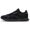 Классические кожаные черные кроссовки унисекс Core-Black Pure-Grey GY1542