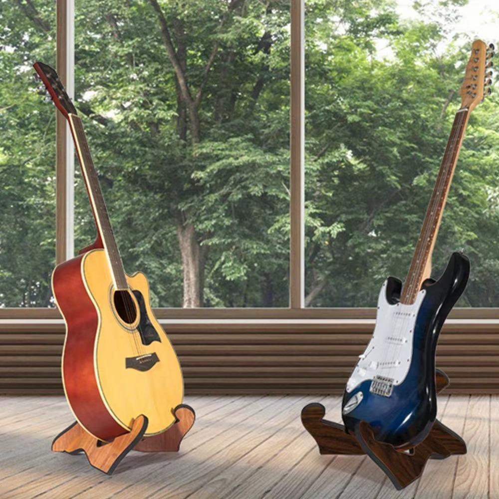 Устойчивый деревянный кронштейн для гитары, съемная подставка-держатель для гитары, деревянная подставка для гитары, аксессуары для гитары