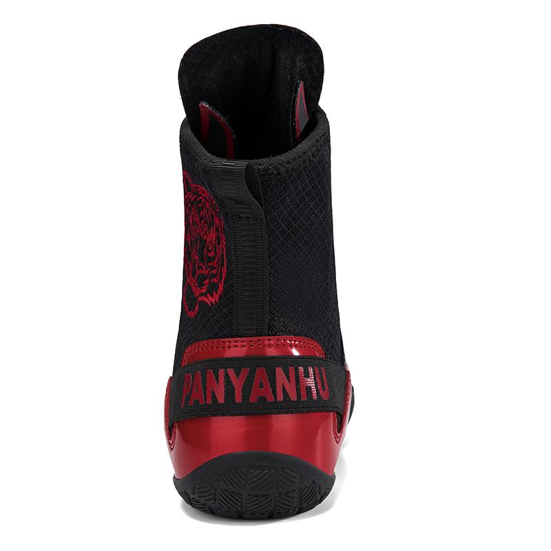 Унисекс боксерские ботинки Противоскользящие ботинки для борьбы Боевые боксерские ботинки Мужские ботинки для верховой езды Мотоциклетные ботинки Женские ботинки для соревнований по борьбе