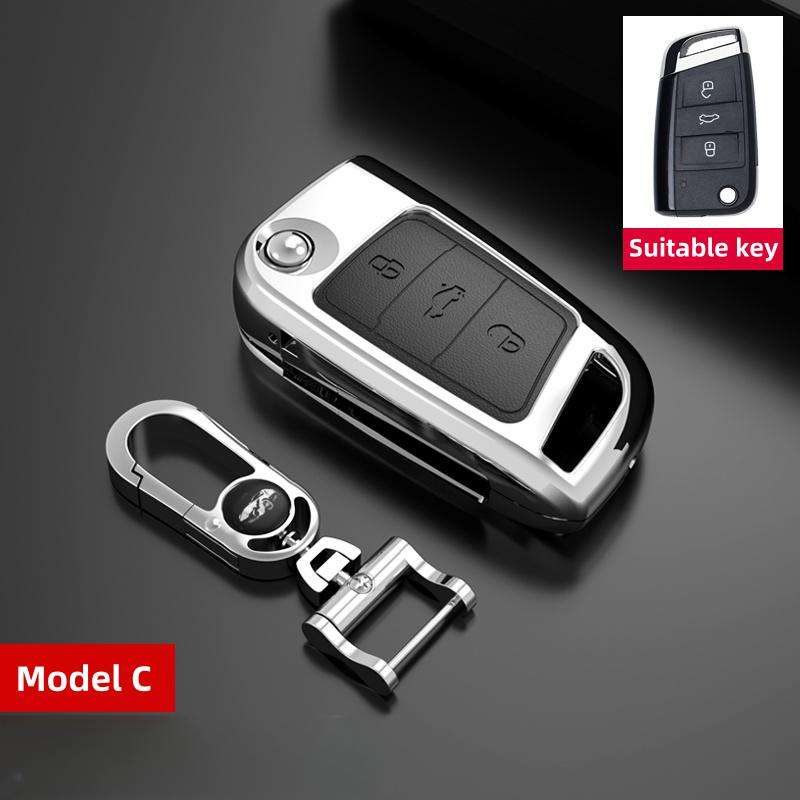 Цинковый сплав для VW Volkswagen Keycase Magotan B8 Seventeen To Eighteen Passat New Passat arteon Passat B5 B6 Key Case Key Cover
