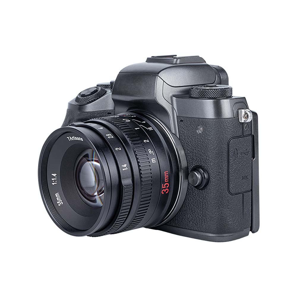 7artisans 35mm Mark Manual Focus Fixed Lens Large Aperture Compatible with Nikon Z Mount Camera Z50Z6 Z7 Z6II F1.4 IIAPS-C