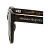 Alexander Mcqueen Round Frame Acetate Sunglasses Havana Havana Brown