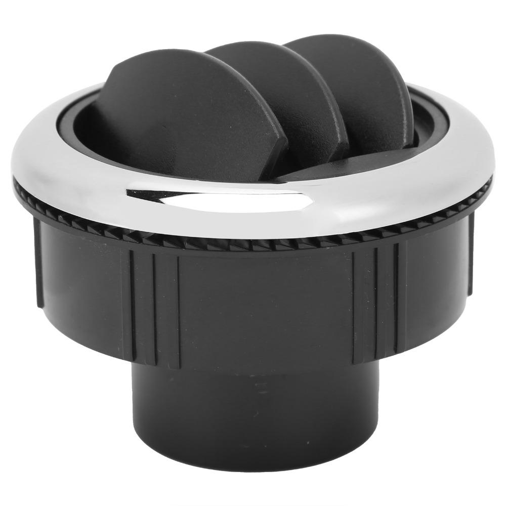 87mm AC Air Outlet Black Air Vent AC Vent Round Air Vent Boat Use