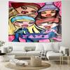 Custom Name Bratz Print Tapestry, Backdrop, Easy Setup, Ideal for Bedroom, Office & Living Room, with Aesthetic Wall Hanging Decor.