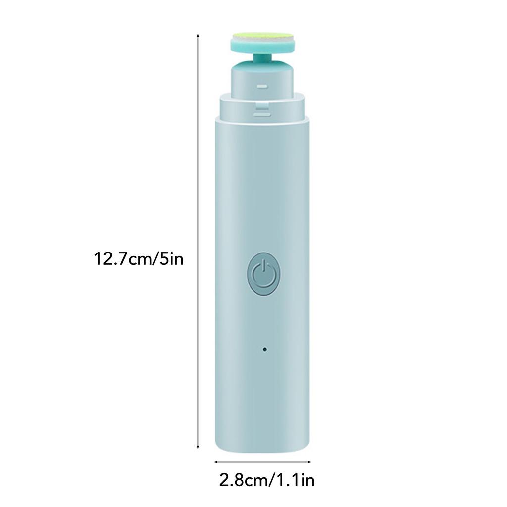 Electric Infant Nail Clipper Safe Simple Portable Low Noise Infant Nail Trimmer for Toddler Kids