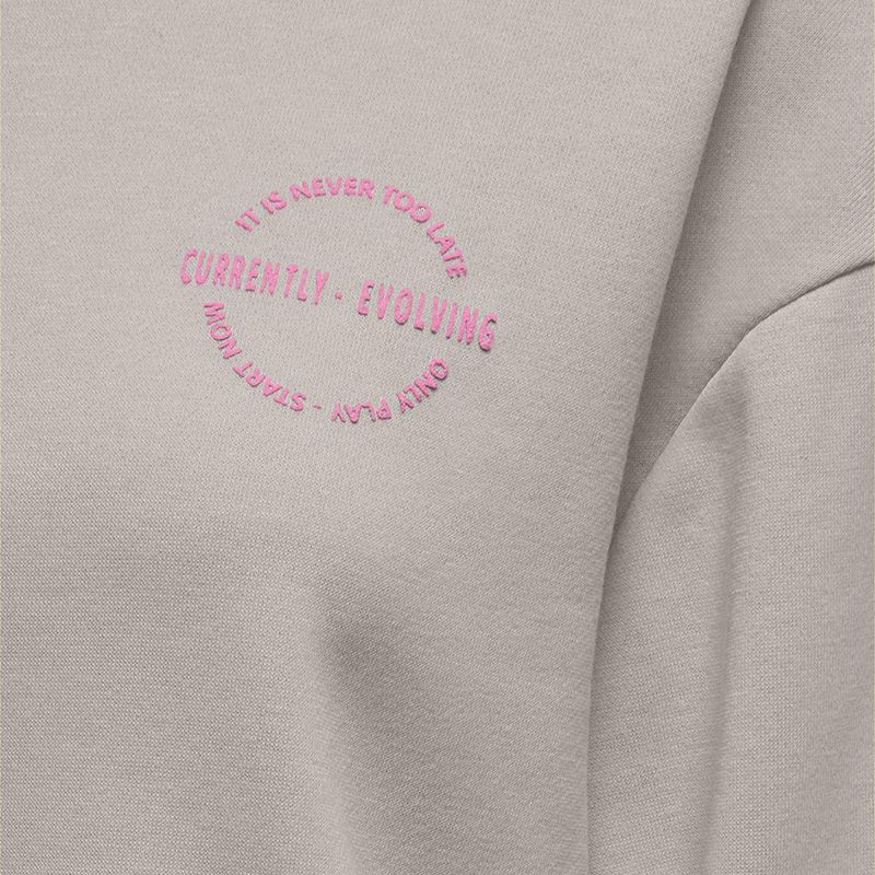 ONLY PLAY Women's Pica Printed Crop Top Sports Sweatshirt