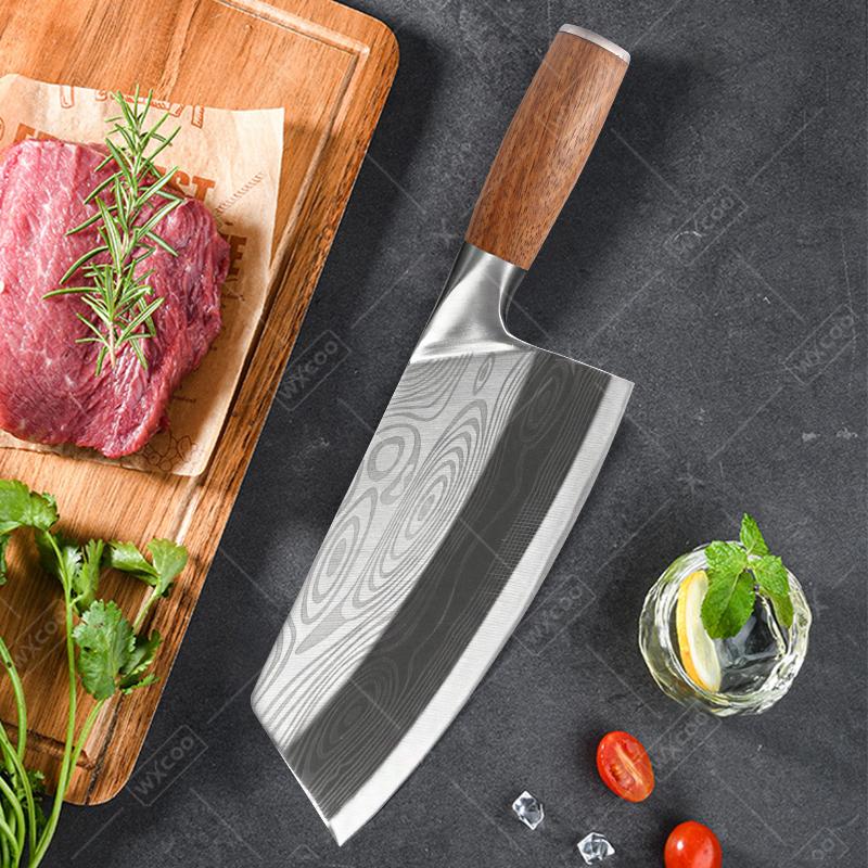 WXCOO Stainless Steel Kitchen Knife Household Cooking Utility Fruit Knife for Meat Cutting Vegetable Knife Kitchen Accessories