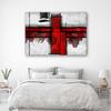 Canvas print, Red rectangles abstract