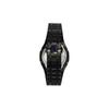Casio Мужские часы с ЖК-дисплеем и аналоговой индикацией, серия 44 мм, черные, GA-2100-1A1(Watch3--)