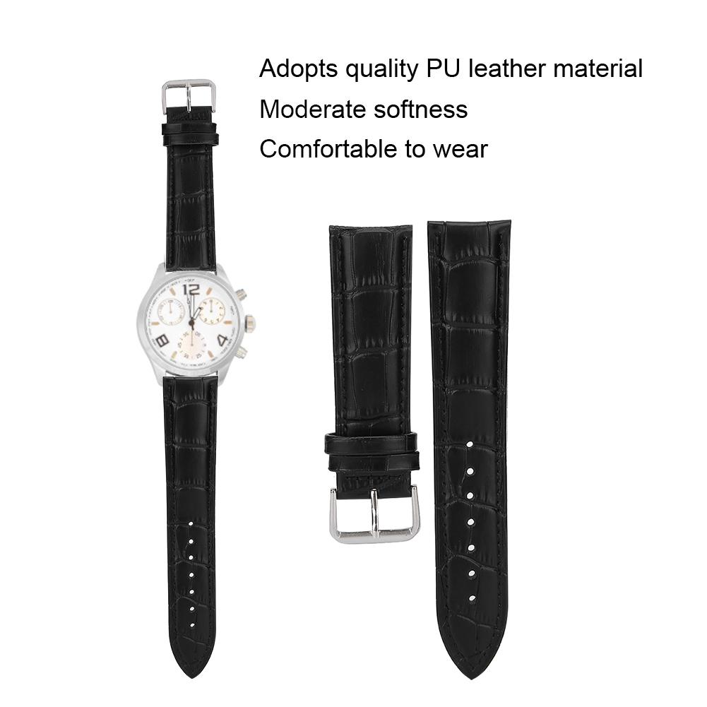 Унисекс регулируемый ремешок для часов качественный ремешок для часов изысканный сменный аксессуар (22мм)черный