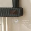 УФ-дезинфицирующее средство для зубных щеток, 3 слота, USB-зарядка, настенный дозатор зубной пасты для ванной комнаты, держатель для электрической зубной щетки, коробка