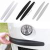 2pcs/set Universal Car Bumper Carbon Fiber Rubber Bumper Protection Car Anti-collision Strip