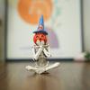 Halloween Skeleton Pumpkin Figurine Resin See Hear Speak No Evil Pumpkin Head Skeleton Statue for Home Haunted House Decor