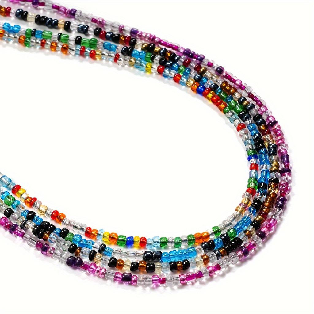 Разноцветная цепочка для очков с бусинами, шикарный модный аксессуар для очков, модный и универсальный ремешок для очков, фиксатор для очков и удобный держатель для маски