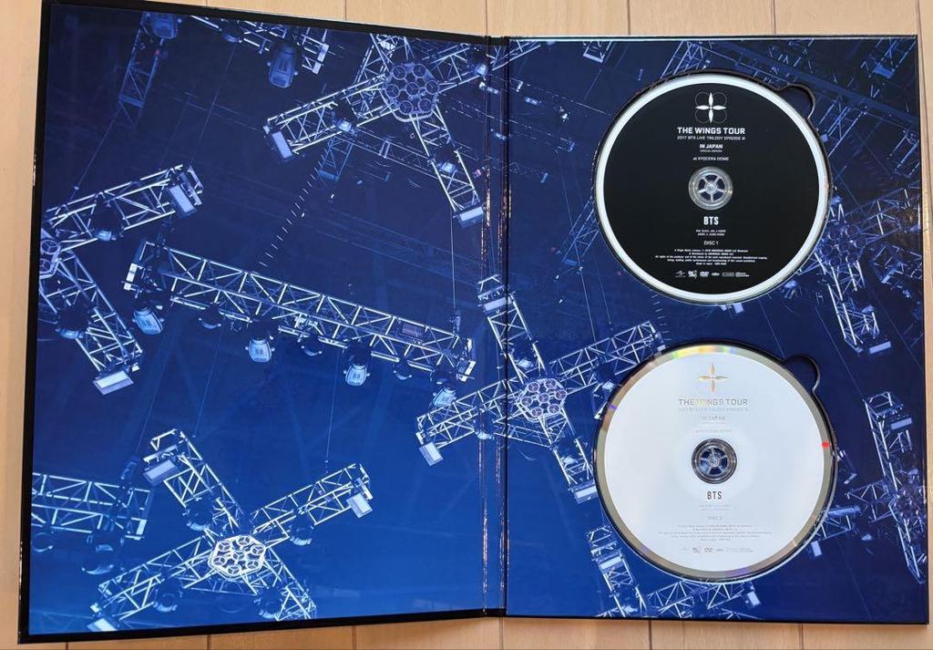[USED] BTS WINGSTOUR Live DVD Kyocera Dome Performance First Press Limited Edition