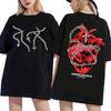 Japanese Anime Hunter X Hunter Kurapika Manga Vintage T-shirt Men Women Casual Cotton Loose S
