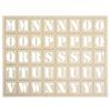 Wooden Letters - Rayher - 120 Pieces - 3x2.4 Cm - Customizable - Mixed