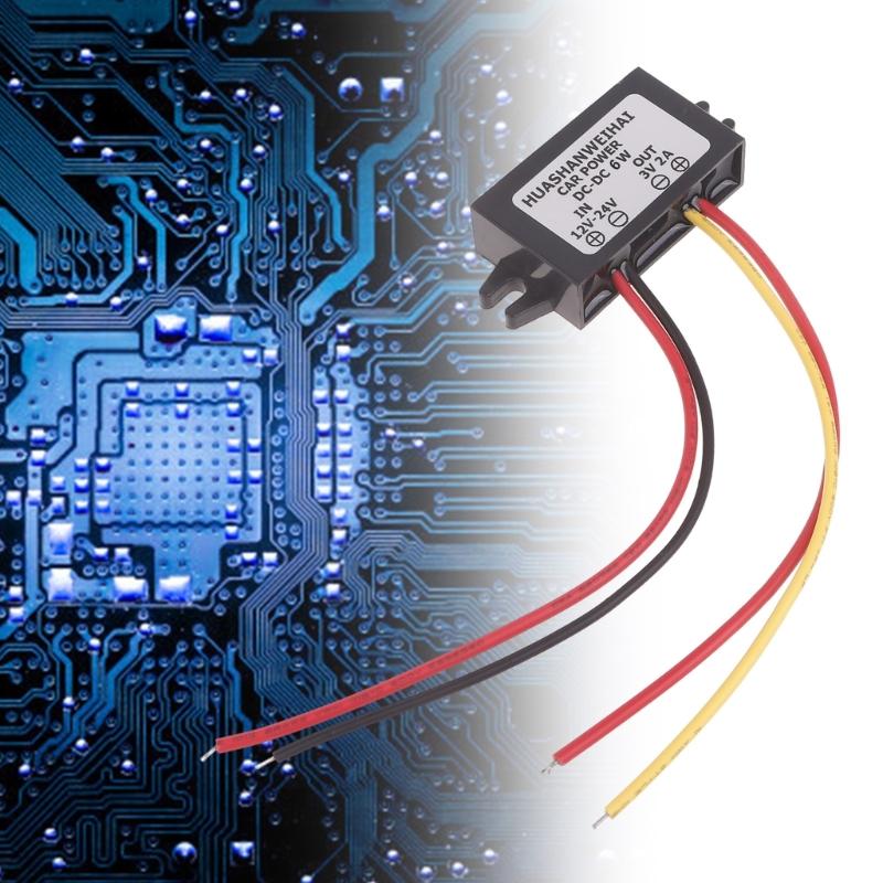 Понижающие преобразователи 12В 24В в 3В 2А Стабилизаторы напряжения Регулятор Автоматический понижающий модуль питания