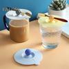 Cup Lid Waterproof Leakproof Silicone Reusable Drinking Tea Coffee Mug Lid Cup Accessories