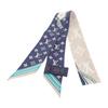 M77778 Scarf beige/Blue Marine Silk Women