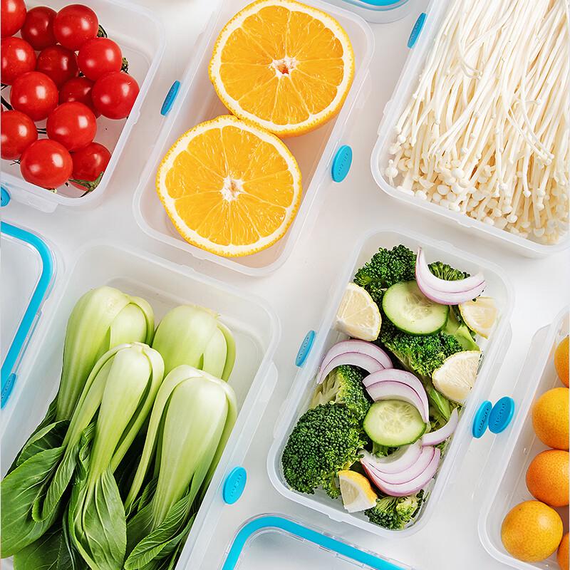 CHAHUA Квадратный пластиковый контейнер для хранения продуктов