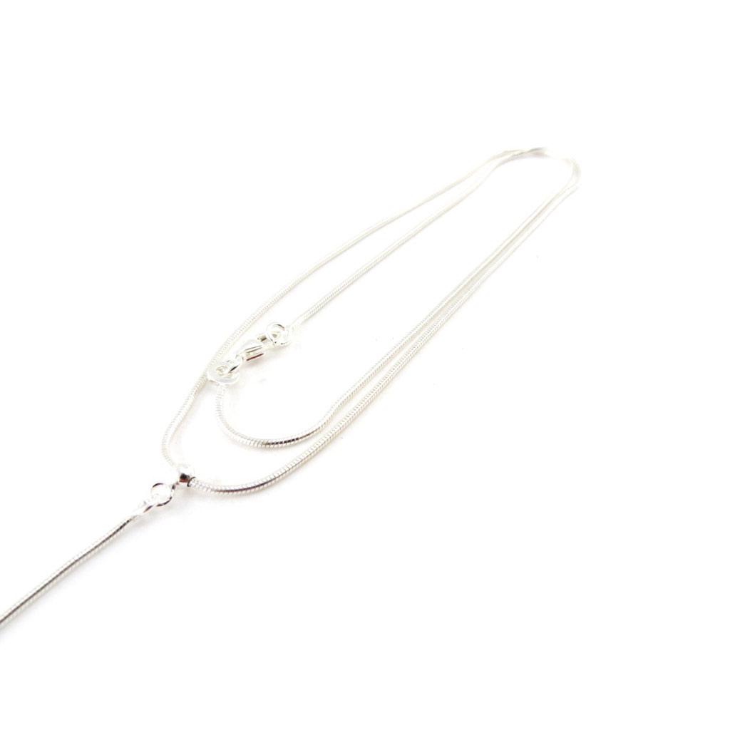 Les Trésors De Lily [F0366] - Silver Necklace 'Ariane' Silver (rhodium-plated) - 10 Cm