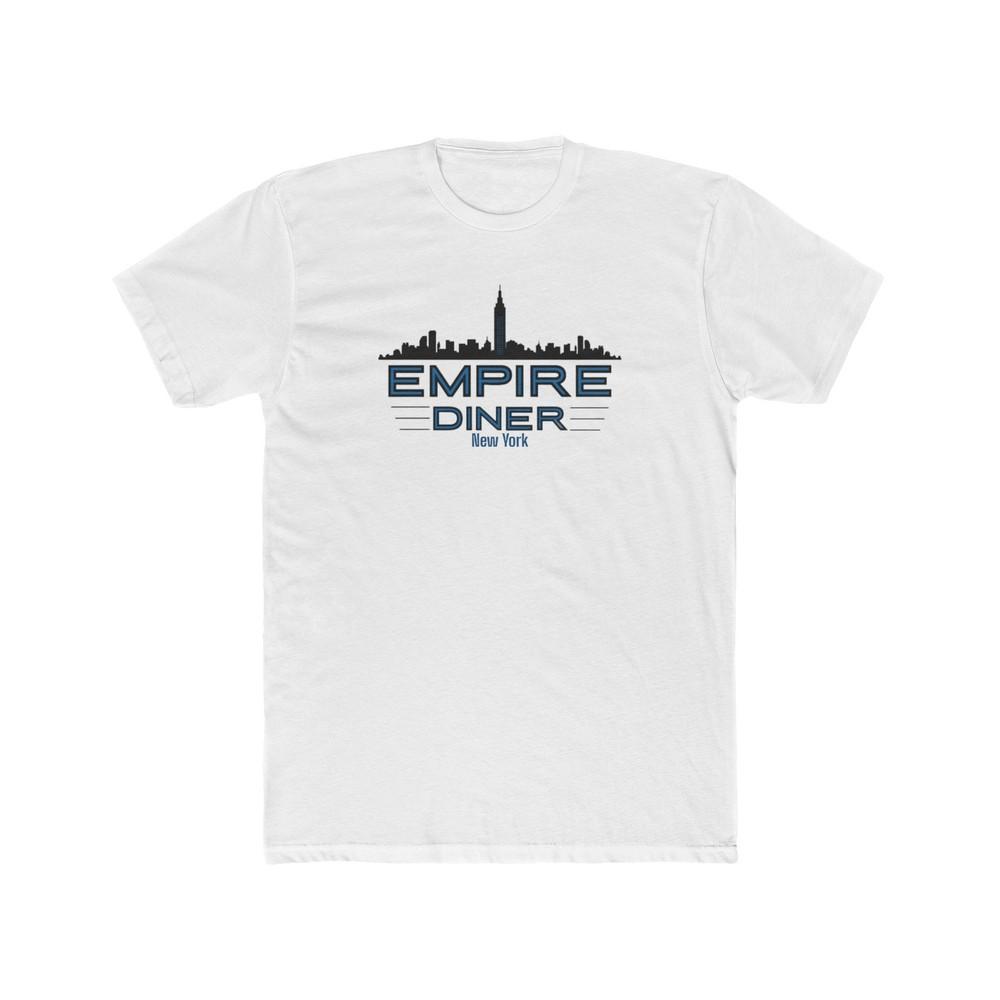 Empire Diner New York City 24/7 Men#039;s Tee Cotton Crew Retro Vintage Restaurant Unisex T-Shirt